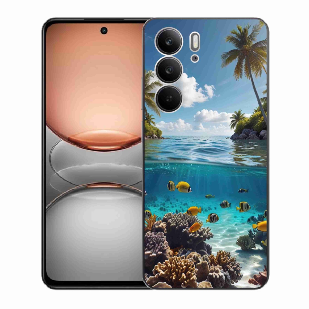 Gelový kryt mmCase na Realme C75 - mořský svět 4
