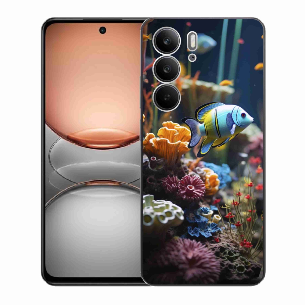 Gelový kryt mmCase na Realme C75 - mořský svět 5