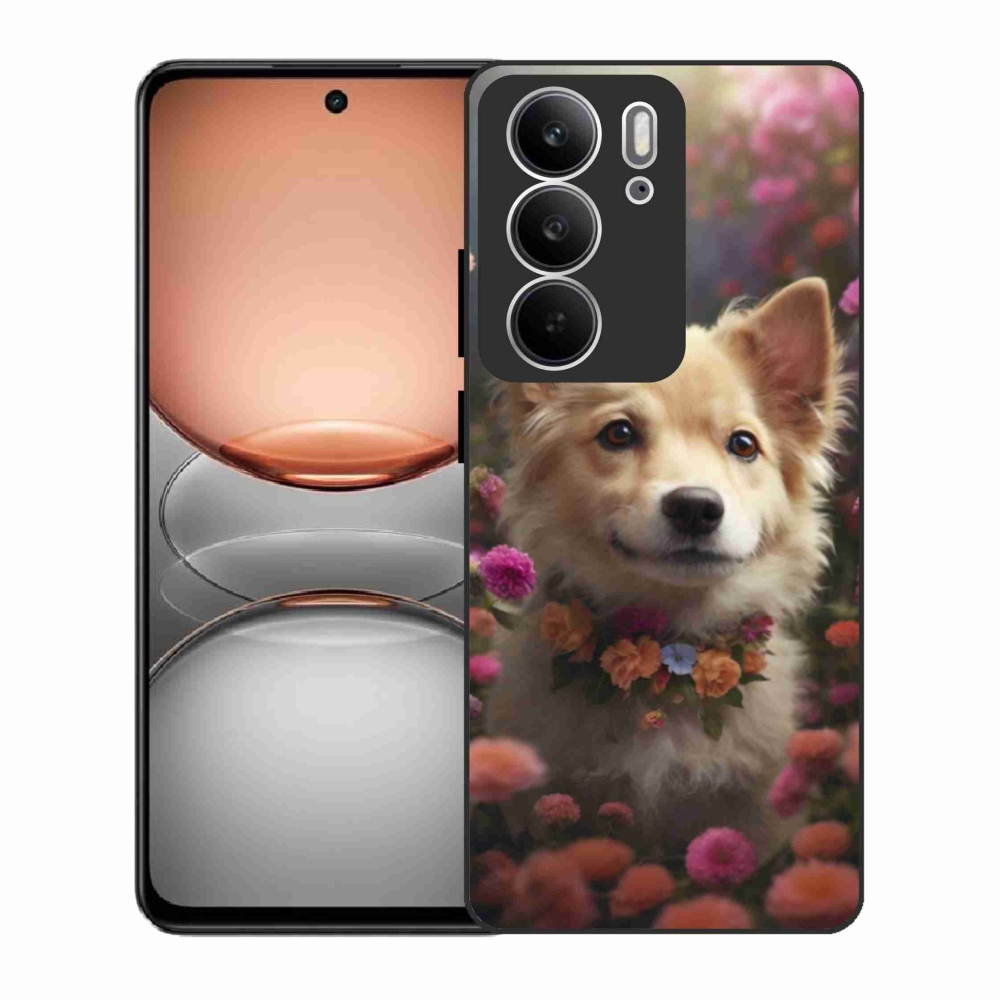 Gelový kryt mmCase na Realme C75 - německý špic