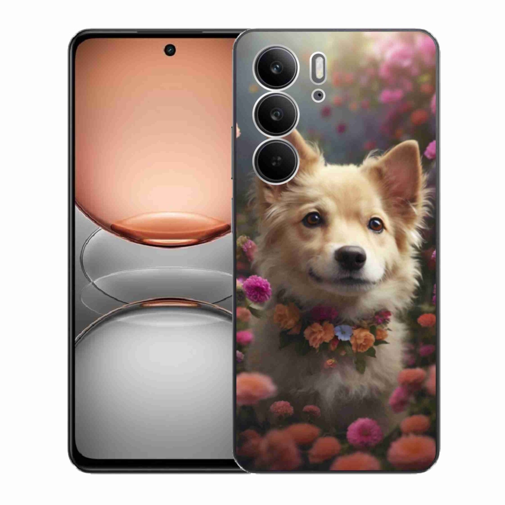 Gelový kryt mmCase na Realme C75 - německý špic
