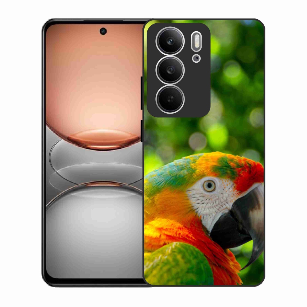 Gelový kryt mmCase na Realme C75 - papoušek ara 3
