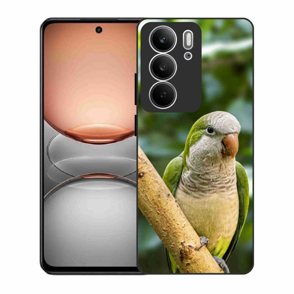 Gelový kryt mmCase na Realme C75 - papoušek mníšek