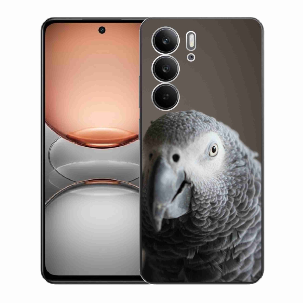 Gelový kryt mmCase na Realme C75 - papoušek žako 2