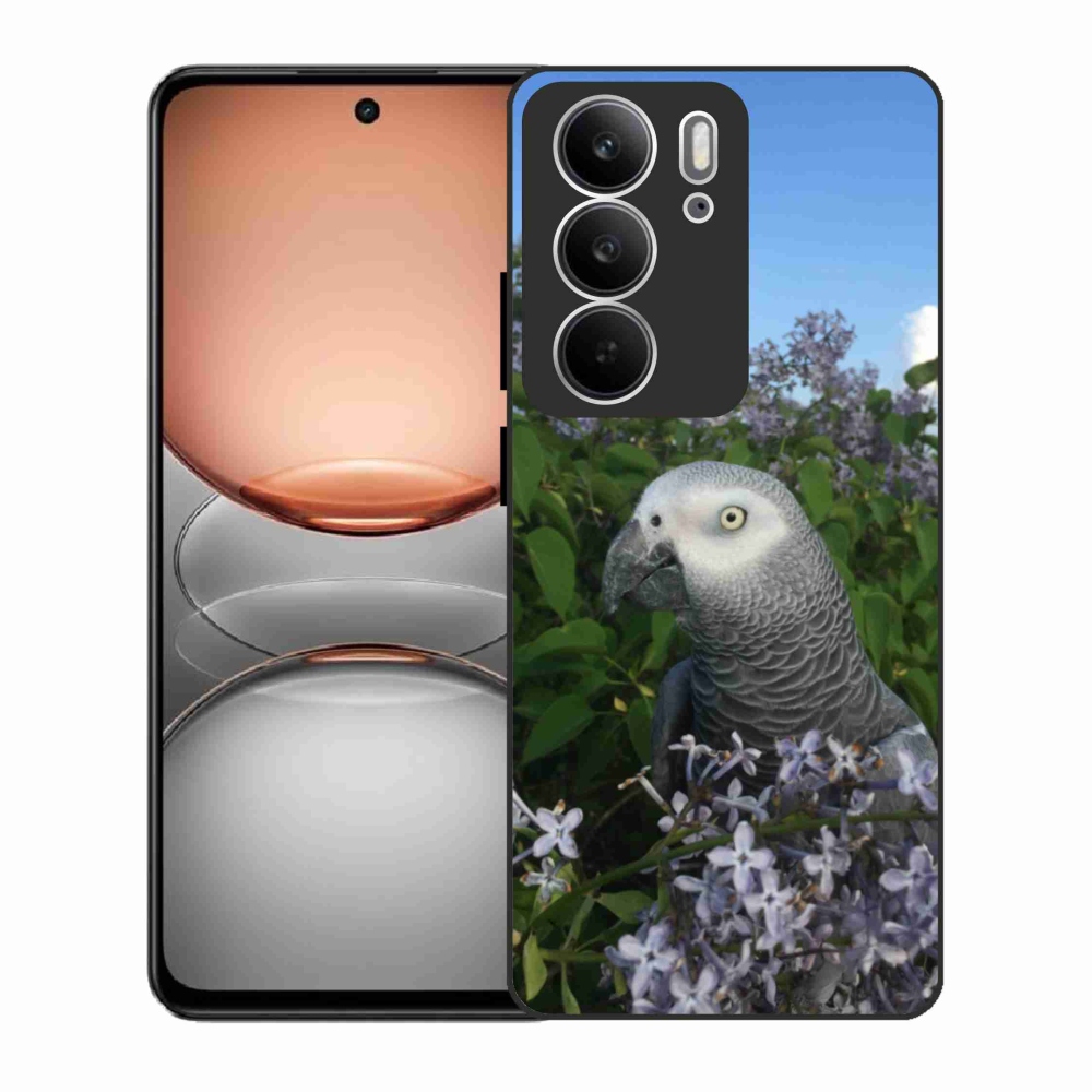 Gelový kryt mmCase na Realme C75 - papoušek žako