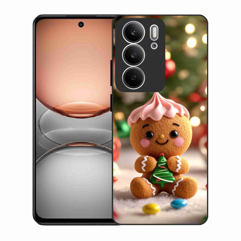 Gelový kryt mmCase na Realme C75 - perníček