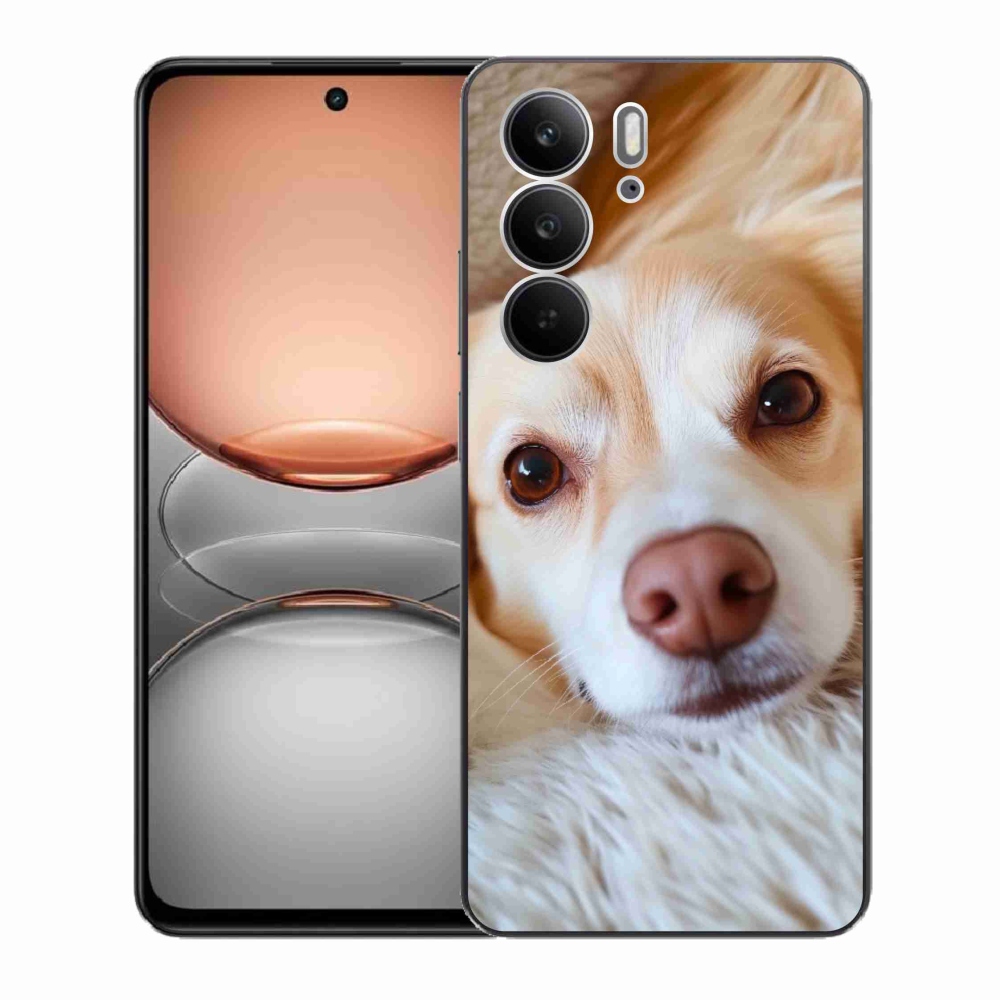 Gelový kryt mmCase na Realme C75 - Roztomilá čivava