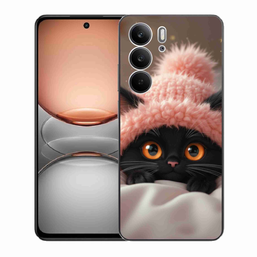 Gelový kryt mmCase na Realme C75 - roztomilé kotě 7