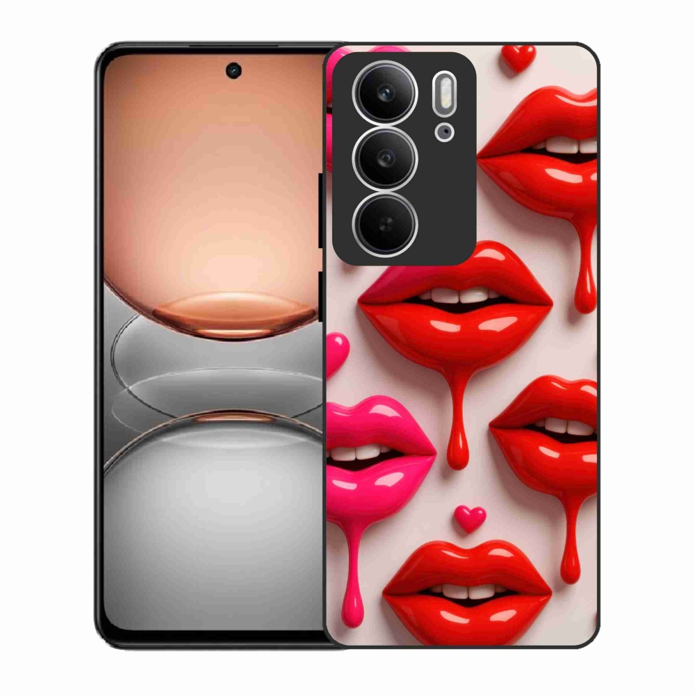 Gelový kryt mmCase na Realme C75 - rty 2