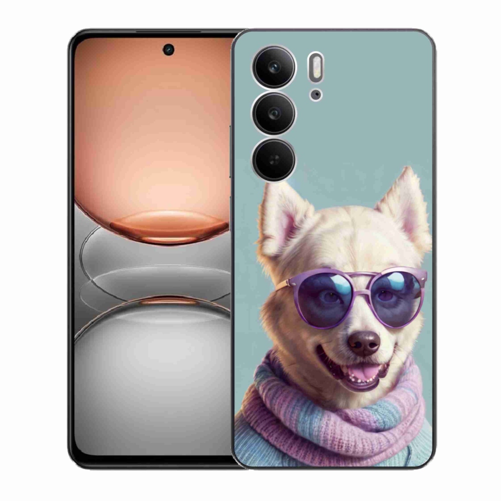 Gelový kryt mmCase na Realme C75 - stylový německý špic