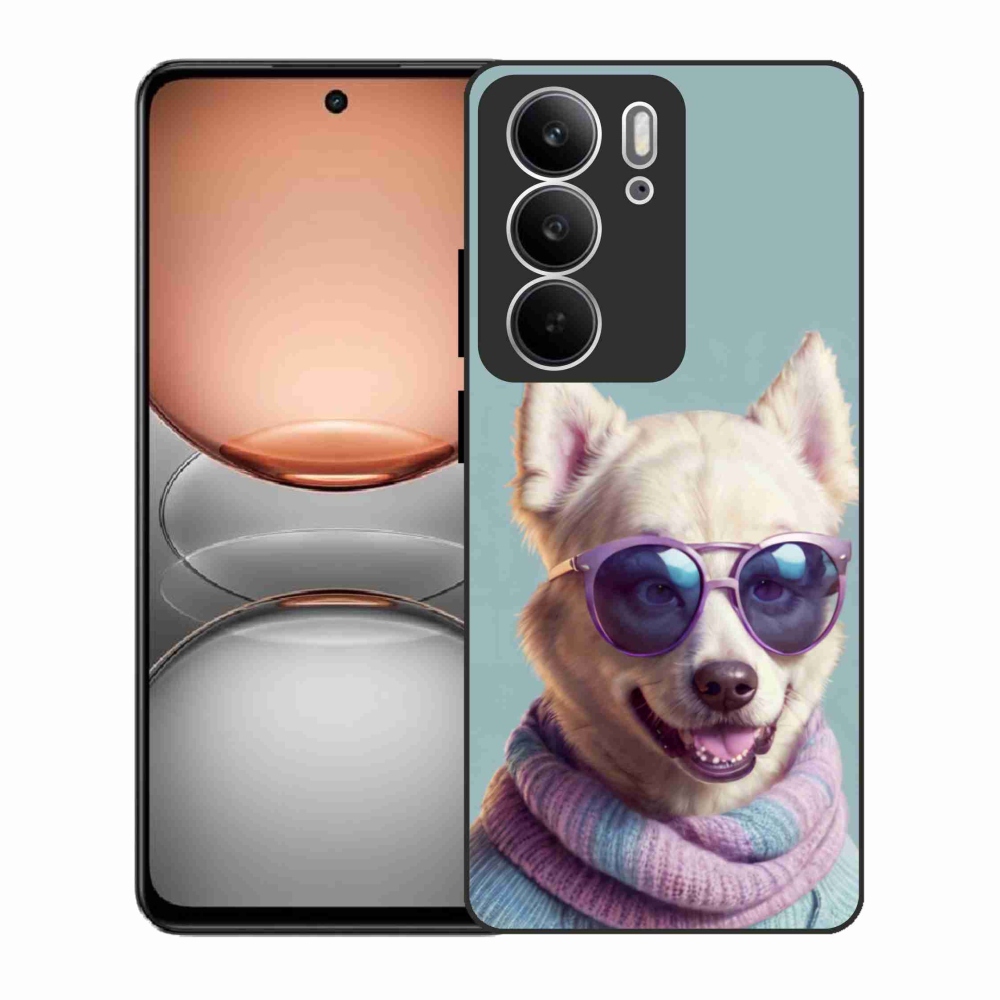 Gelový kryt mmCase na Realme C75 - stylový německý špic