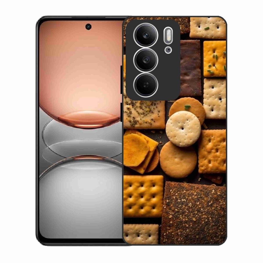 Gelový kryt mmCase na Realme C75 - sušenky