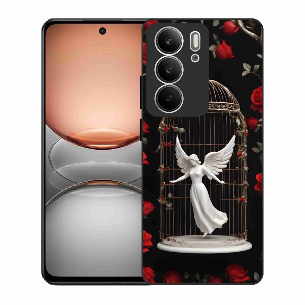 Gelový kryt mmCase na Realme C75 - uvězněný anděl