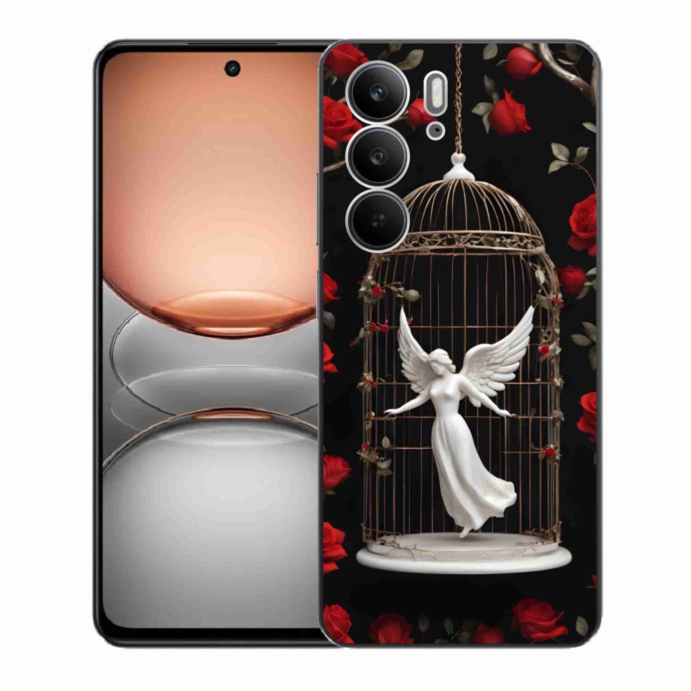 Gelový kryt mmCase na Realme C75 - uvězněný anděl