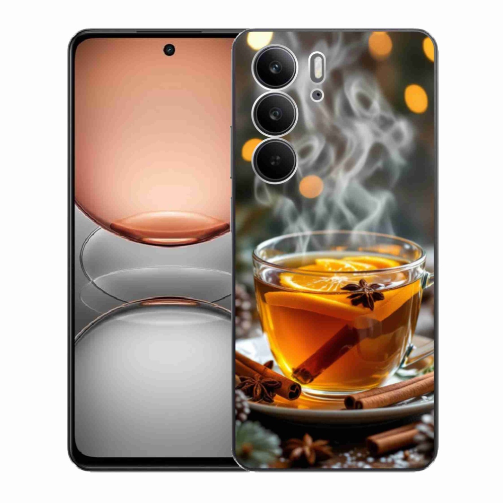 Gelový kryt mmCase na Realme C75 - vánoční punč
