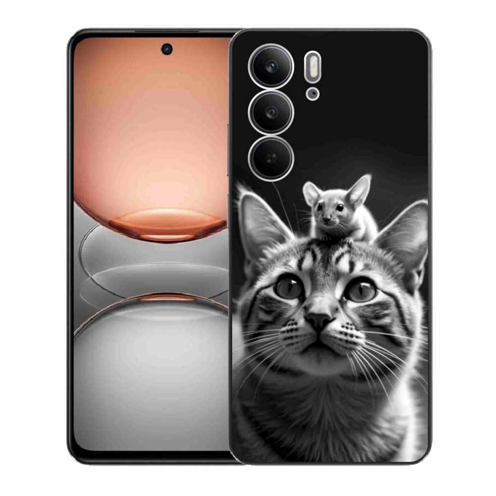 Gelový kryt mmCase na Realme C75 - zvířecí přátelství 2