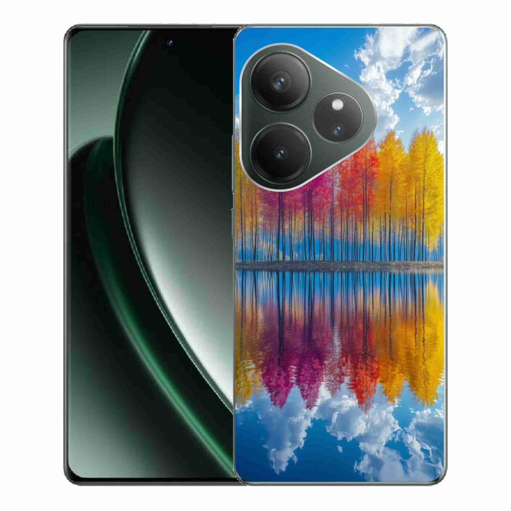 Gelový kryt mmCase na Realme GT 6 5G/GT 6T 5G - barevné stromy