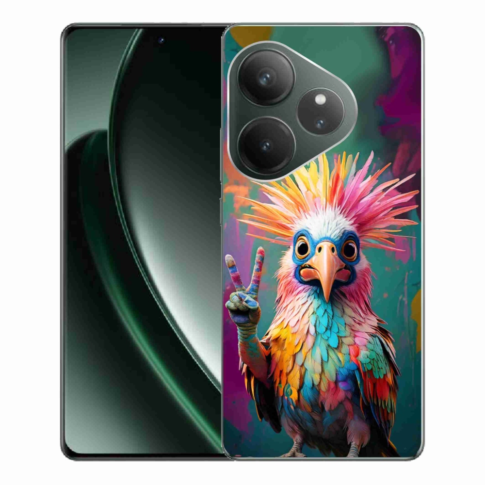 Gelový kryt mmCase na Realme GT 6 5G/GT 6T 5G - barevný rebel