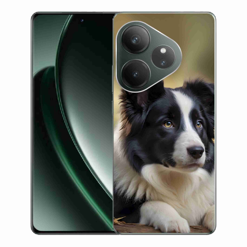Gelový kryt mmCase na Realme GT 6 5G/GT 6T 5G - border kolie 2