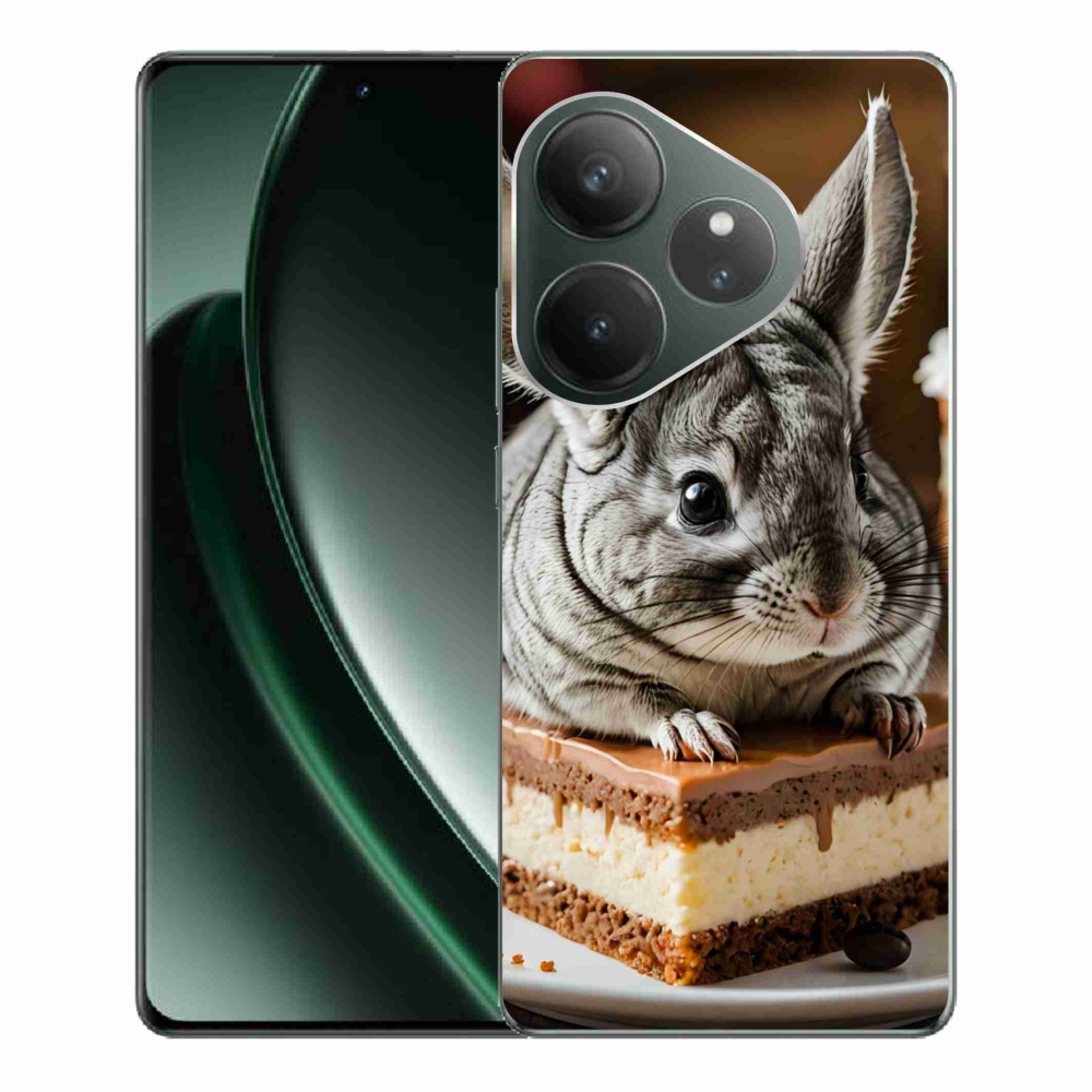 Gelový kryt mmCase na Realme GT 6 5G/GT 6T 5G - činčila
