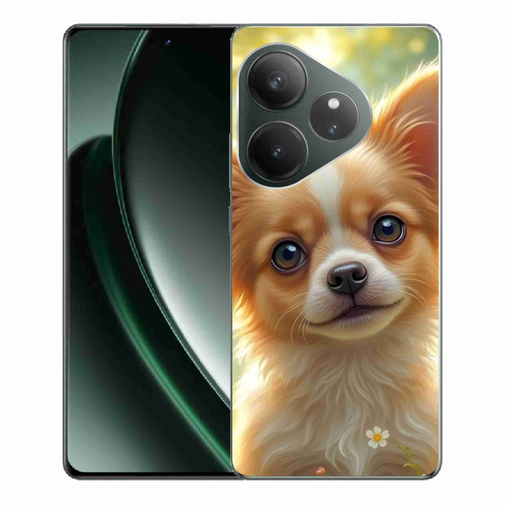Gelový kryt mmCase na Realme GT 6 5G/GT 6T 5G - čivava 5