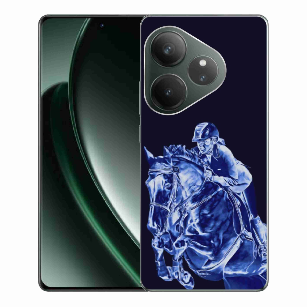 Gelový kryt mmCase na Realme GT 6 5G/GT 6T 5G - dostihový kůň