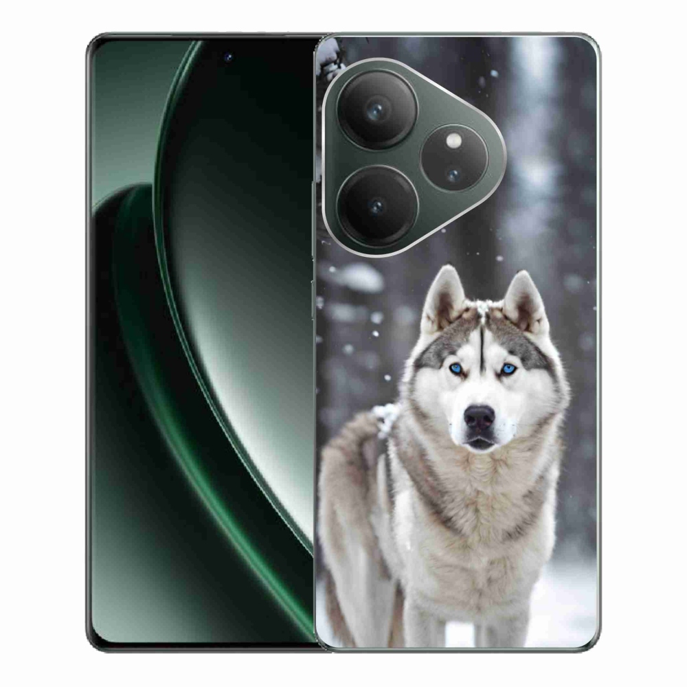 Gelový kryt mmCase na Realme GT 6 5G/GT 6T 5G - husky 2
