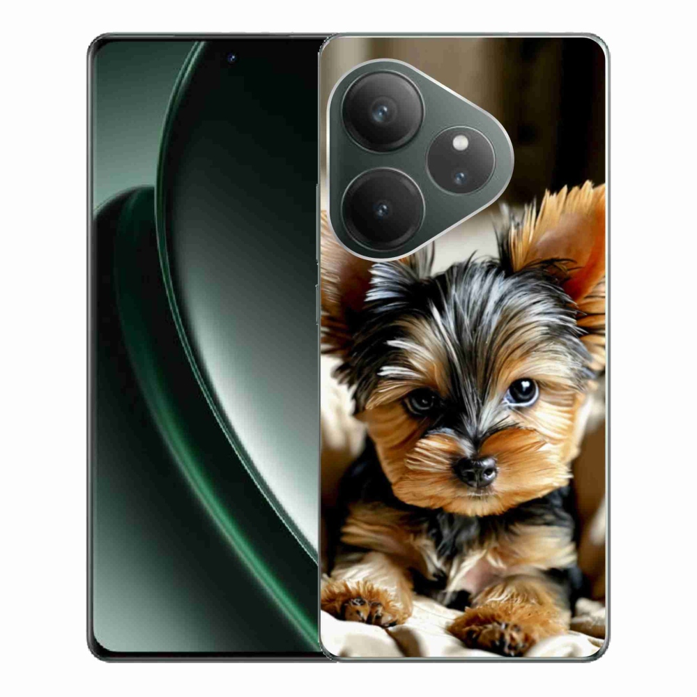 Gelový kryt mmCase na Realme GT 6 5G/GT 6T 5G - jorkšír 11