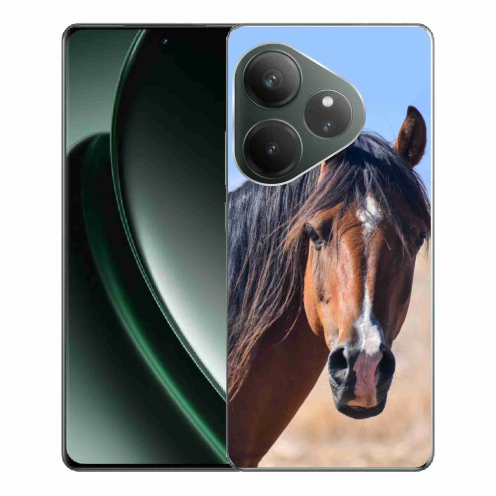 Gelový kryt mmCase na Realme GT 6 5G/GT 6T 5G - klidný kůň