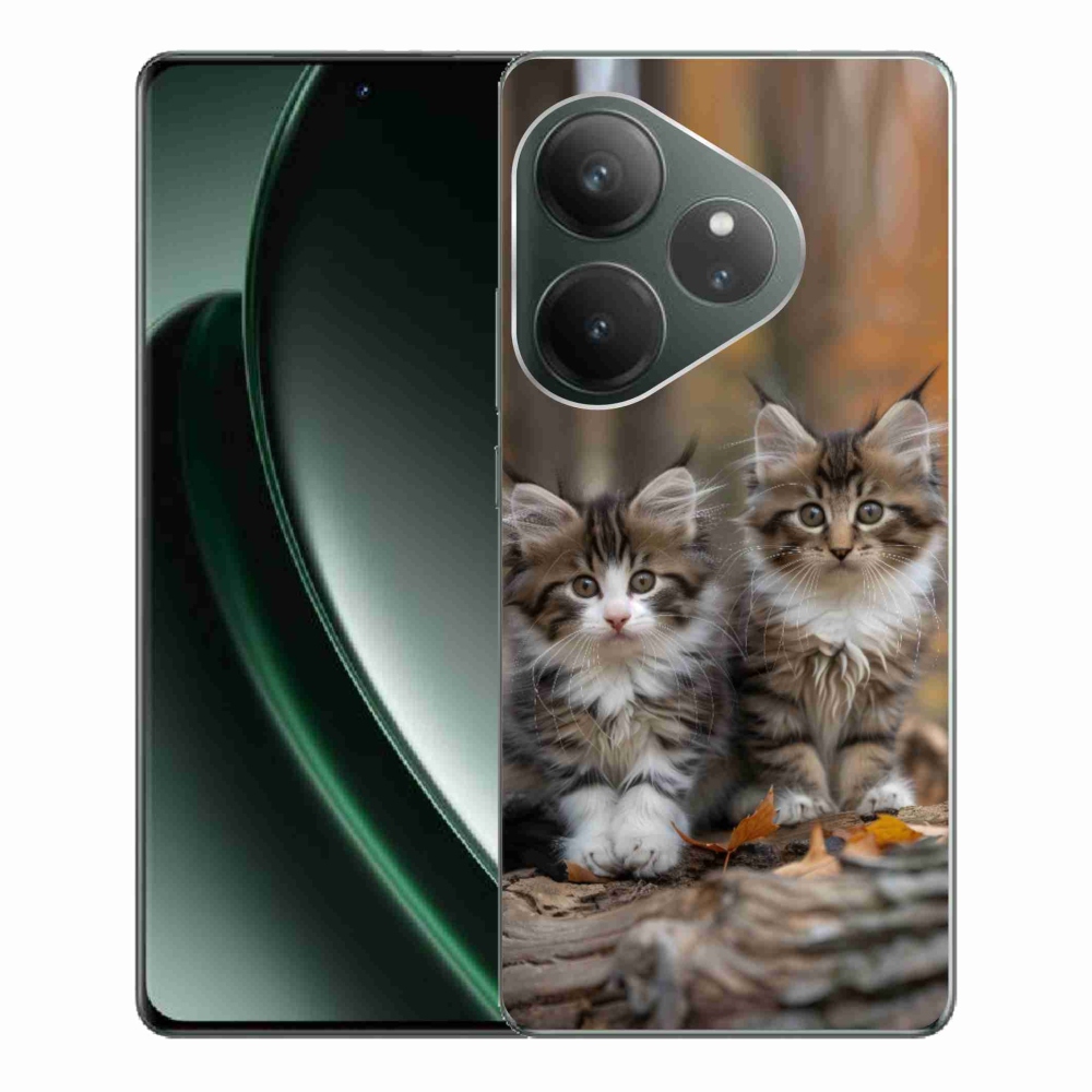 Gelový kryt mmCase na Realme GT 6 5G/GT 6T 5G - kočičí duo 3