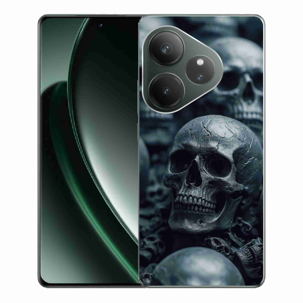 Gelový kryt mmCase na Realme GT 6 5G/GT 6T 5G - lebka 2
