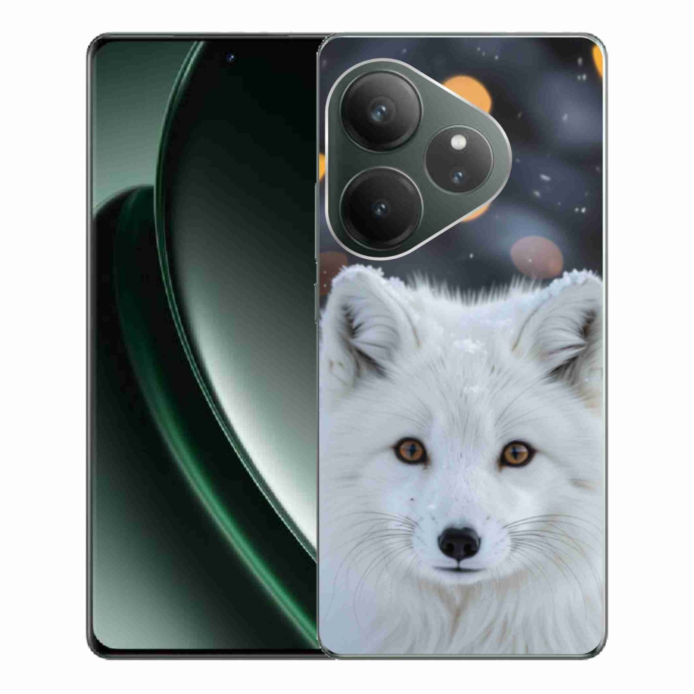Gelový kryt mmCase na Realme GT 6 5G/GT 6T 5G - liška polární