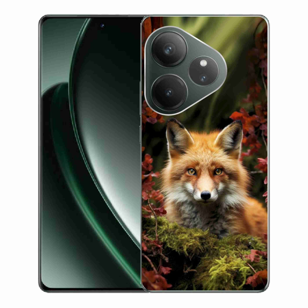 Gelový kryt mmCase na Realme GT 6 5G/GT 6T 5G - liška v lese