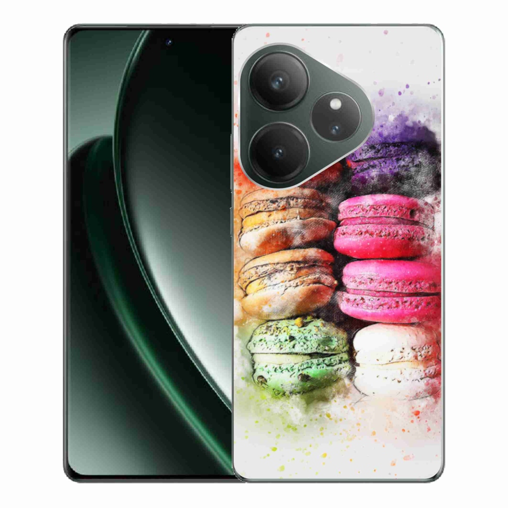 Gelový kryt mmCase na Realme GT 6 5G/GT 6T 5G - makrónky