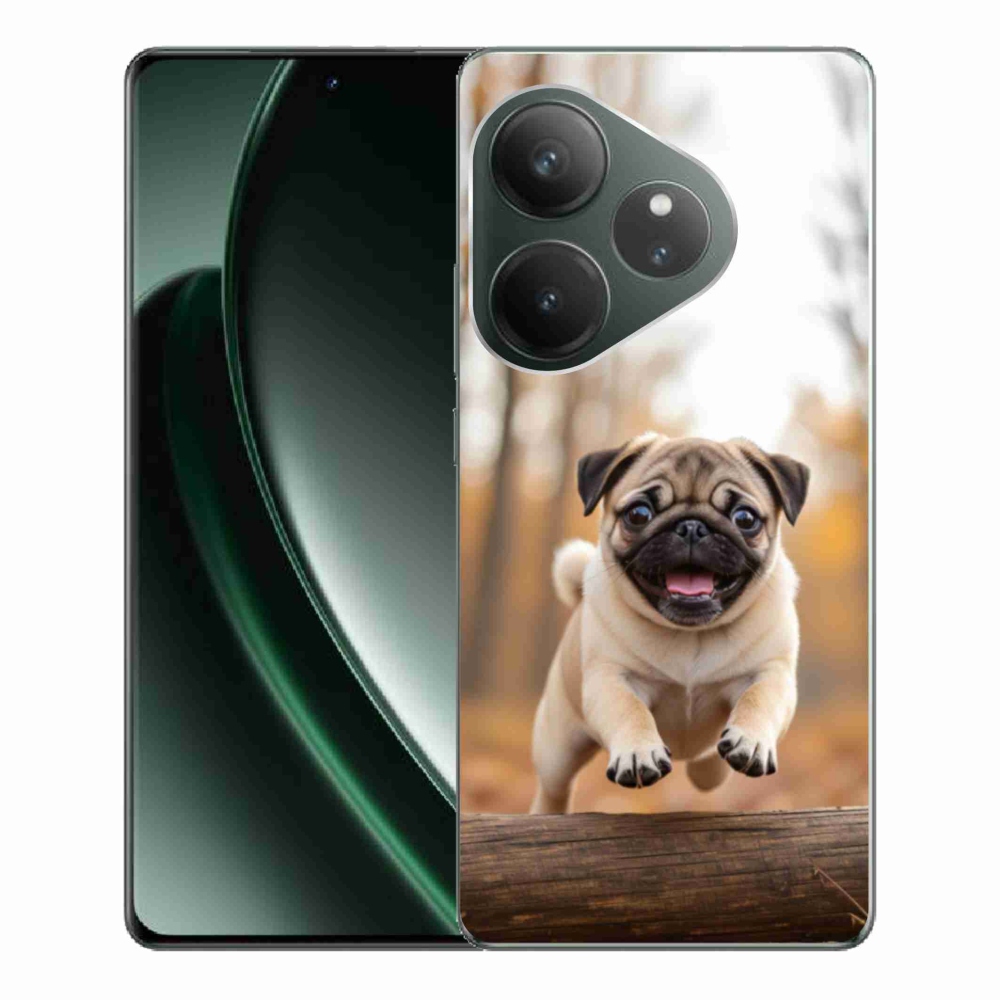 Gelový kryt mmCase na Realme GT 6 5G/GT 6T 5G - mops 2