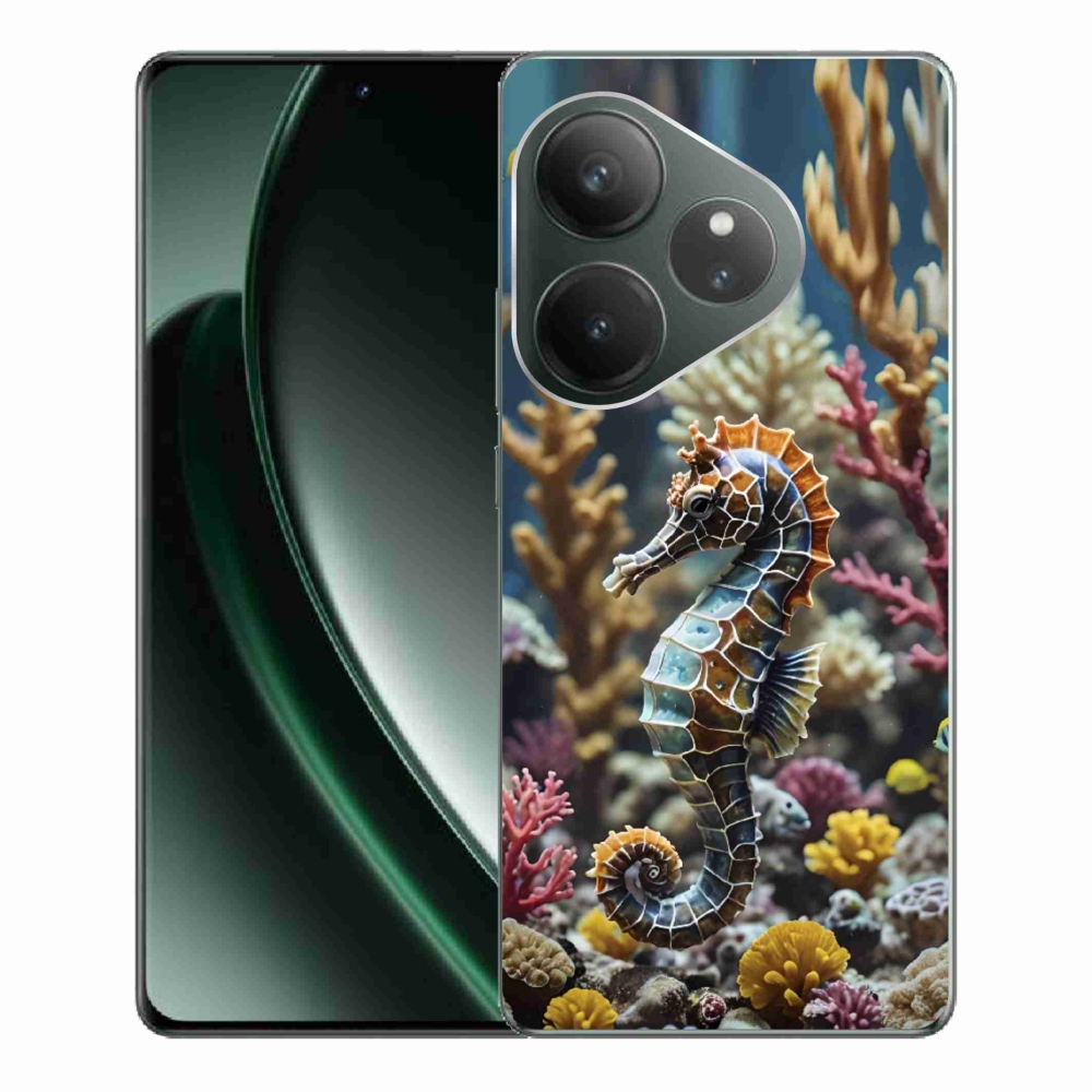 Gelový kryt mmCase na Realme GT 6 5G/GT 6T 5G - mořský koník 2
