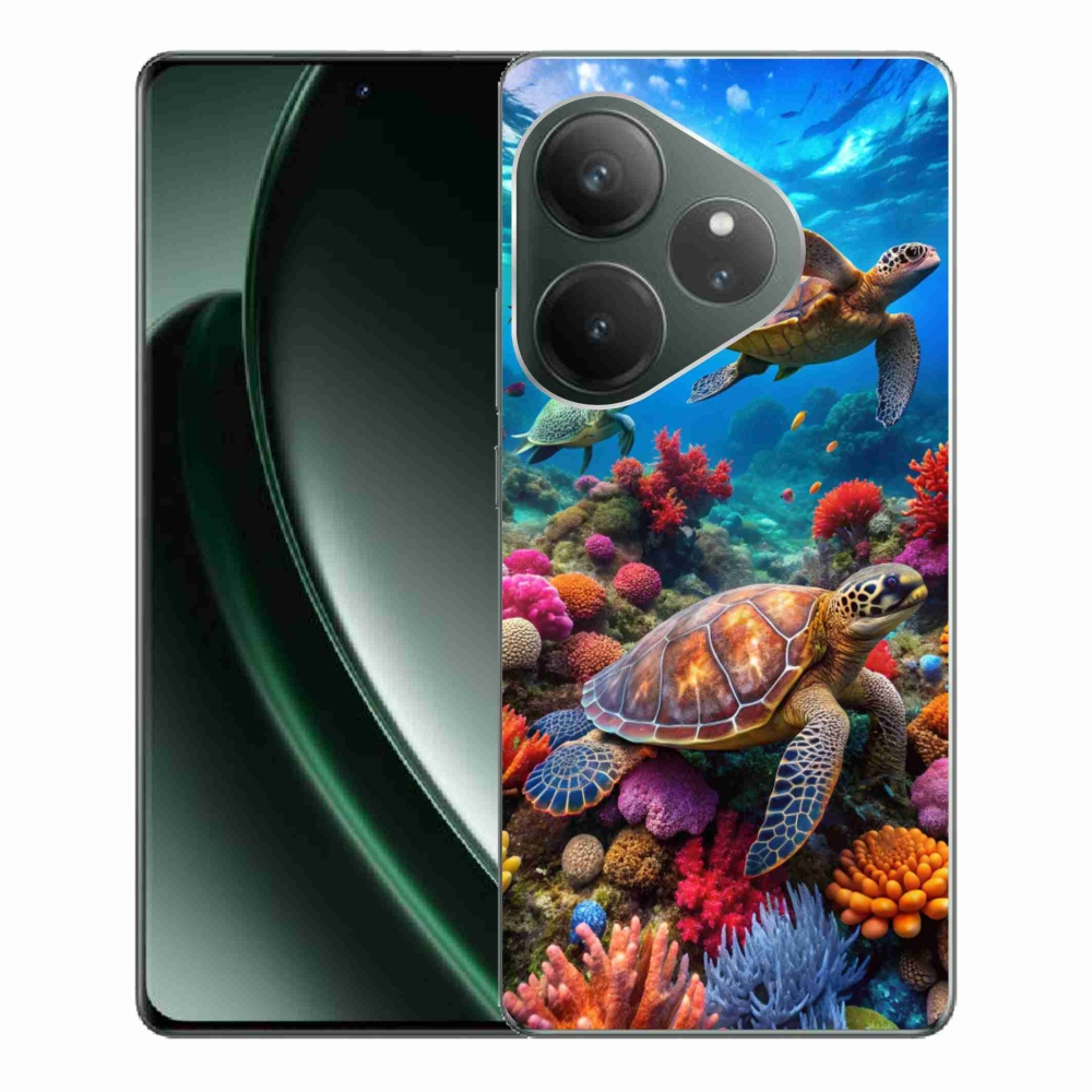 Gelový kryt mmCase na Realme GT 6 5G/GT 6T 5G - mořský svět 2