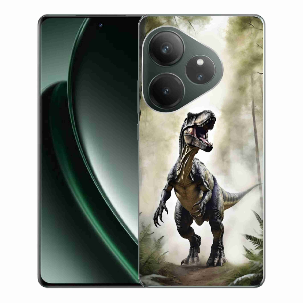 Gelový kryt mmCase na Realme GT 6 5G/GT 6T 5G - naštvaný T-Rex