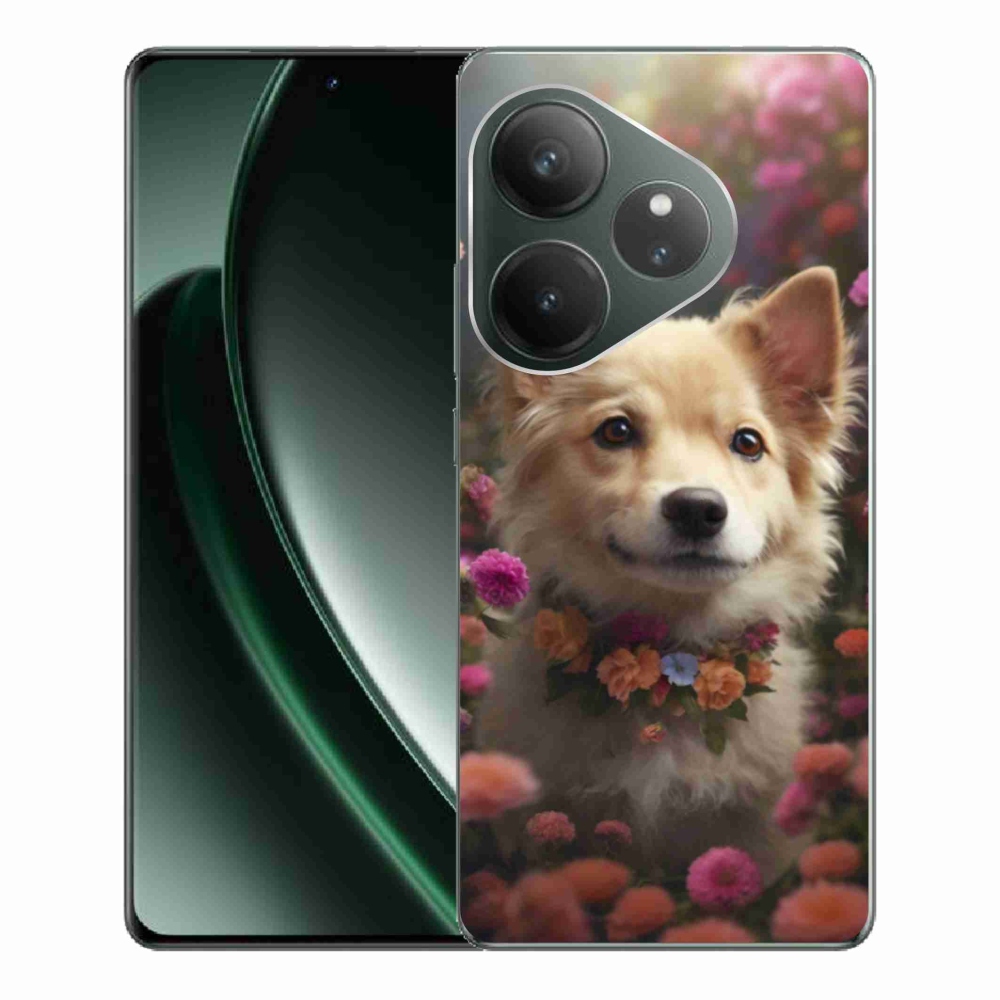 Gelový kryt mmCase na Realme GT 6 5G/GT 6T 5G - německý špic