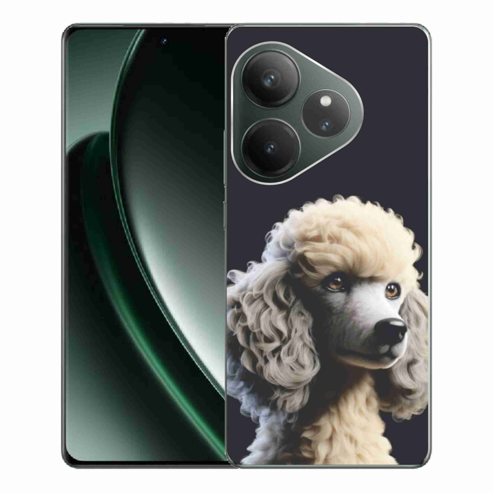 Gelový kryt mmCase na Realme GT 6 5G/GT 6T 5G - pudl