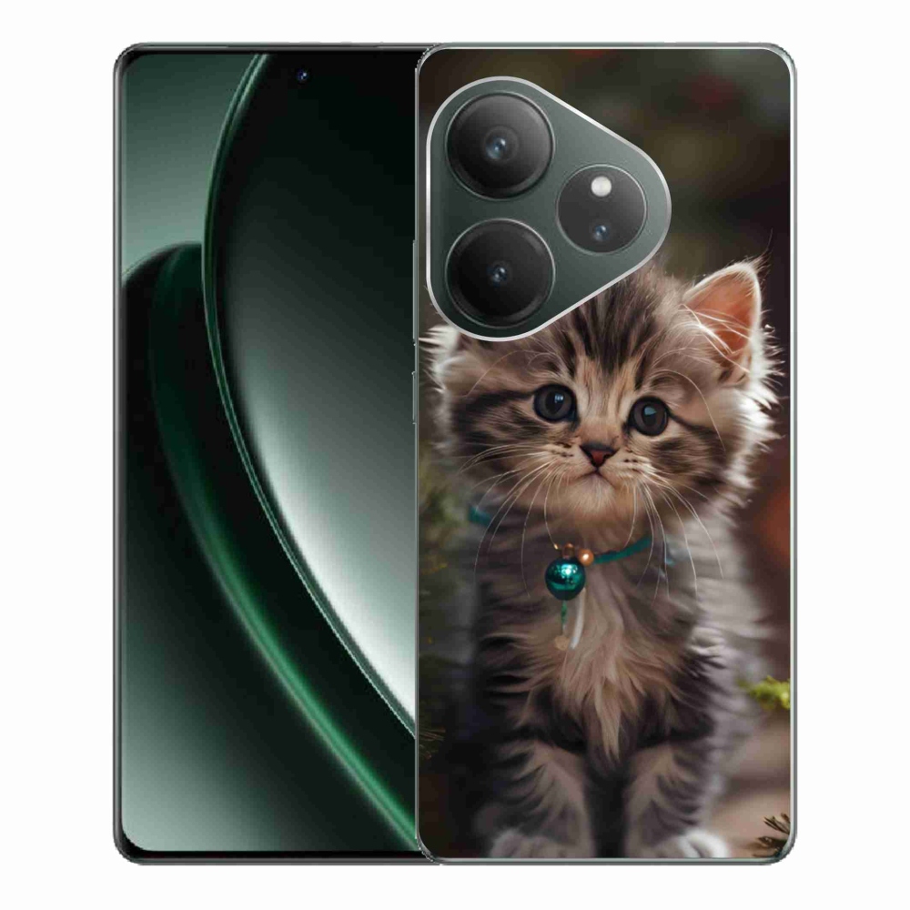 Gelový kryt mmCase na Realme GT 6 5G/GT 6T 5G - roztomilé kotě 11