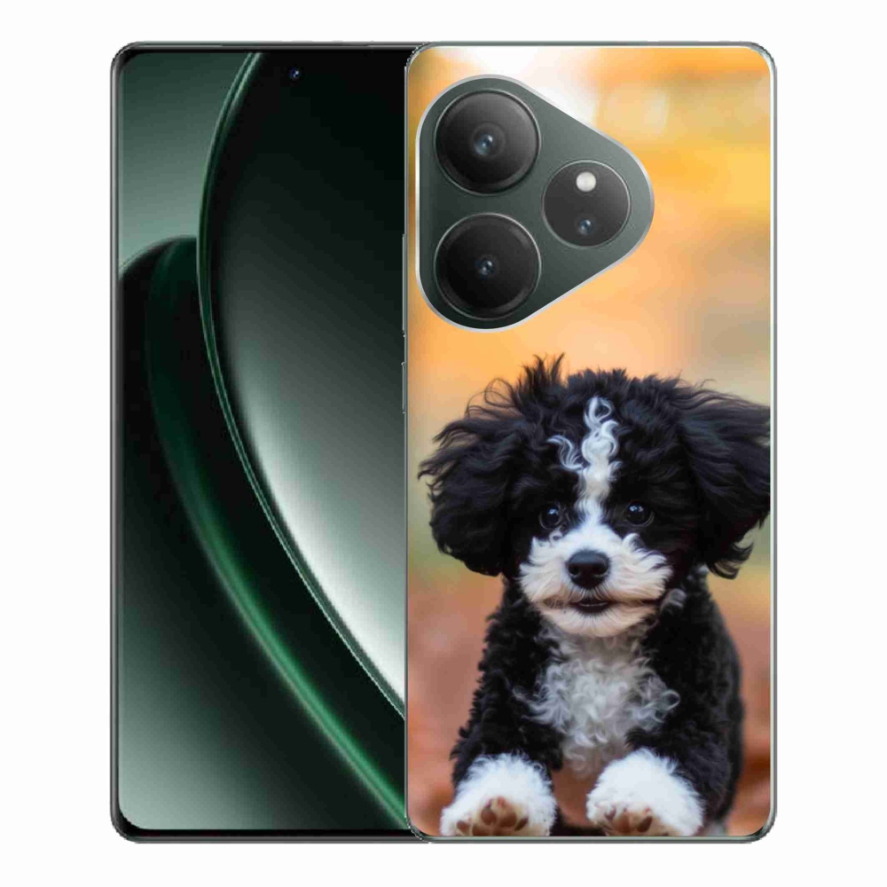 Gelový kryt mmCase na Realme GT 6 5G/GT 6T 5G - roztomilé štěně 2