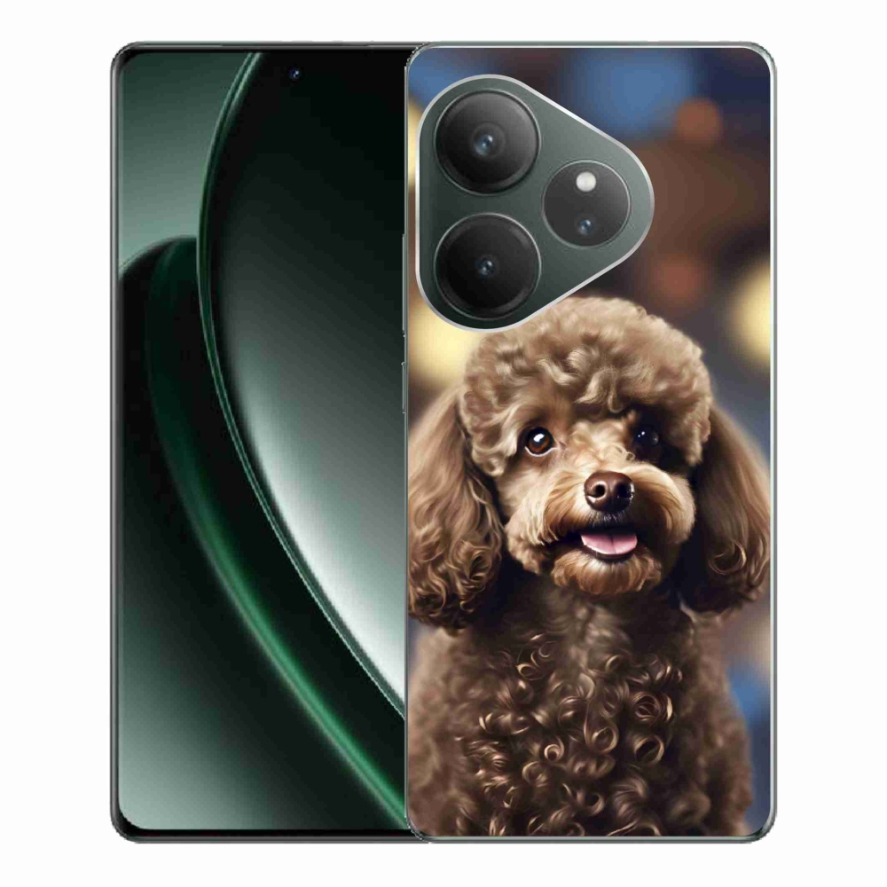 Gelový kryt mmCase na Realme GT 6 5G/GT 6T 5G - roztomilý pudl
