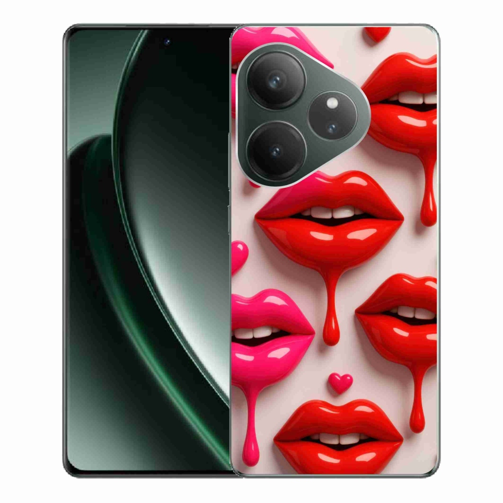 Gelový kryt mmCase na Realme GT 6 5G/GT 6T 5G - rty 2