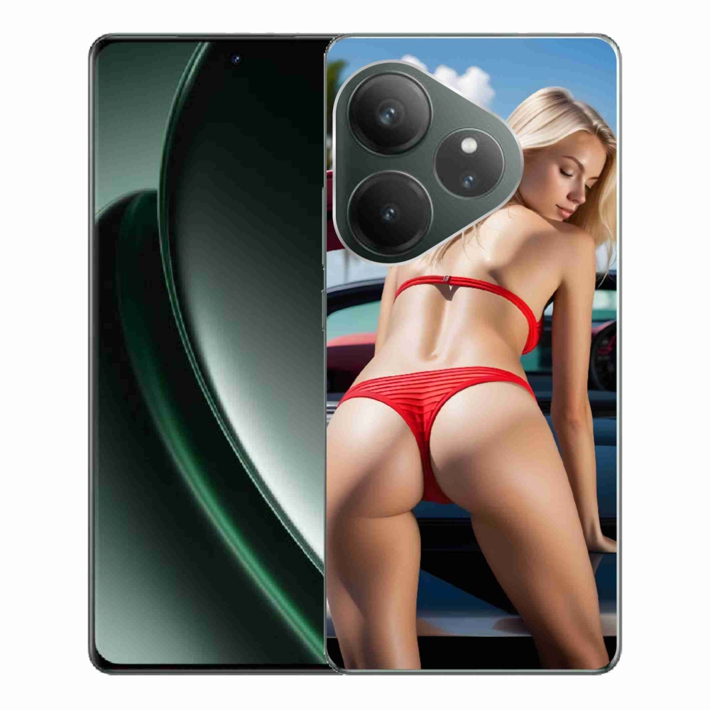 Gelový kryt mmCase na Realme GT 6 5G/GT 6T 5G - sexy žena 2