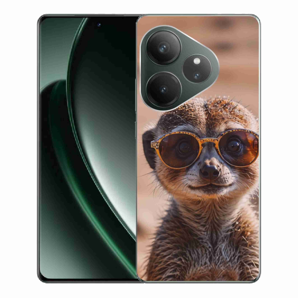 Gelový kryt mmCase na Realme GT 6 5G/GT 6T 5G - stylová surikata