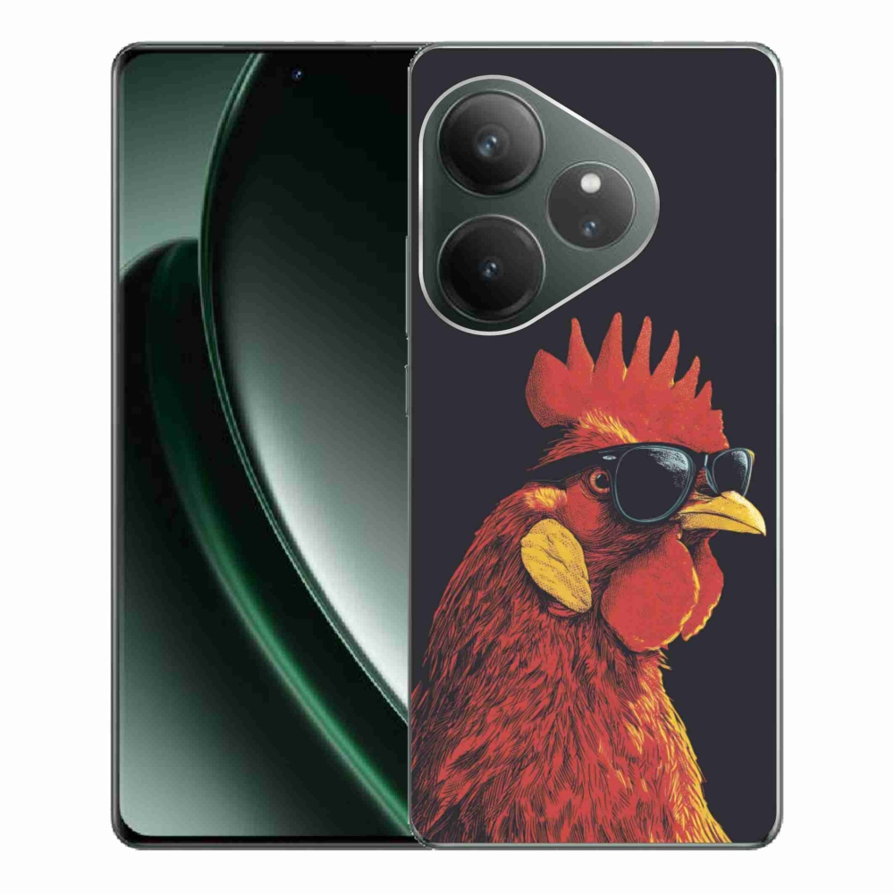 Gelový kryt mmCase na Realme GT 6 5G/GT 6T 5G - stylový kohout