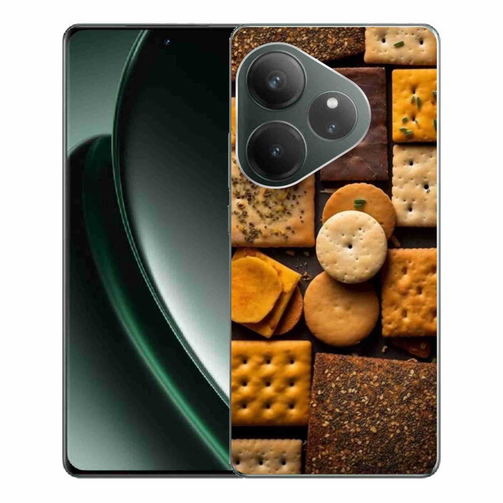 Gelový kryt mmCase na Realme GT 6 5G/GT 6T 5G - sušenky