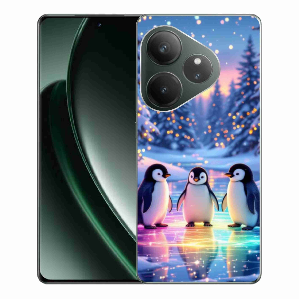 Gelový kryt mmCase na Realme GT 6 5G/GT 6T 5G - tučnáci