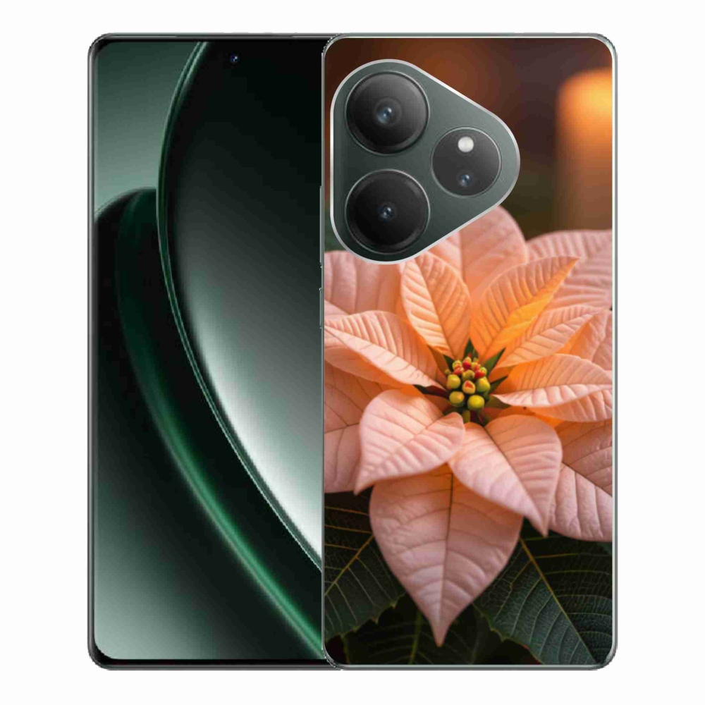 Gelový kryt mmCase na Realme GT 6 5G/GT 6T 5G - vánoční hvězda