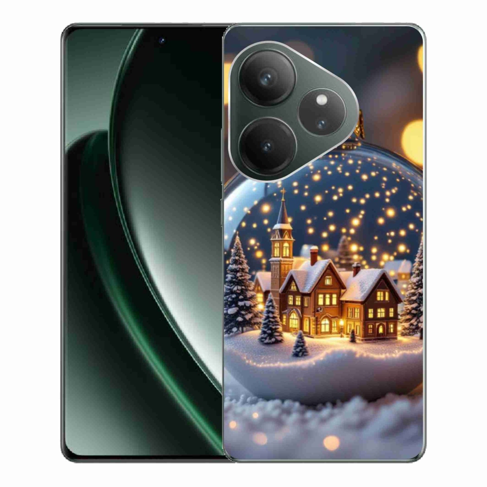 Gelový kryt mmCase na Realme GT 6 5G/GT 6T 5G - vánoční koule 4